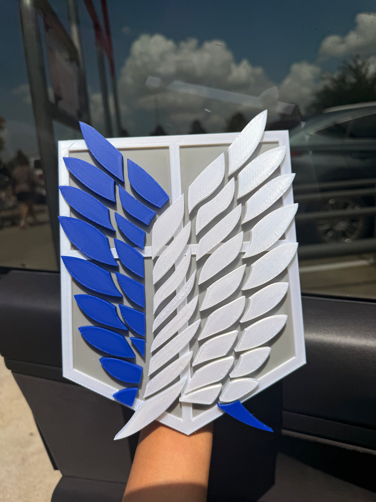 Attack on Titan 3D Printed AOT Regiment Emblems — Wall Decor & Fan Collectibles