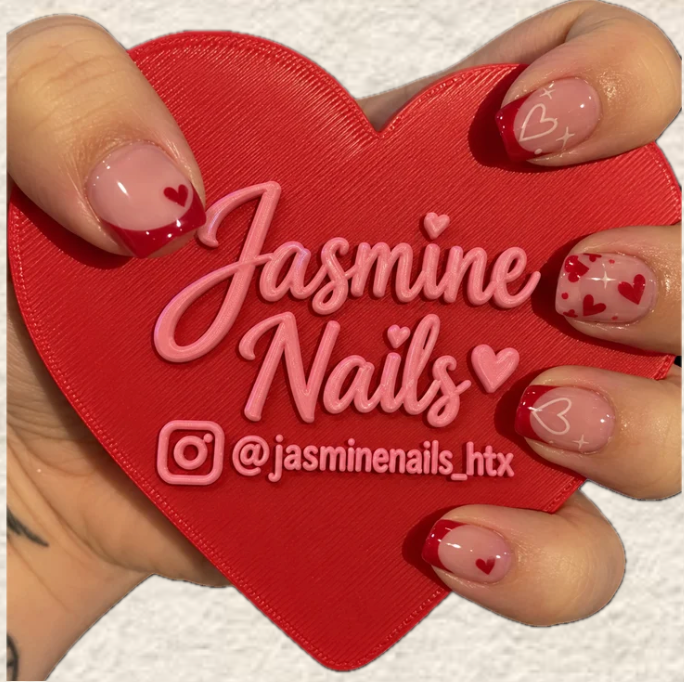 Heart Nailfie