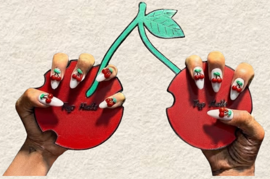 Cherry Nailfie