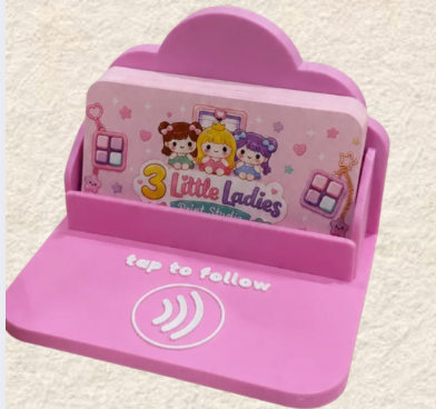 Cloud NFC Tag Business Card Holder