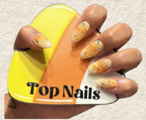 Candy Corn Nailfie