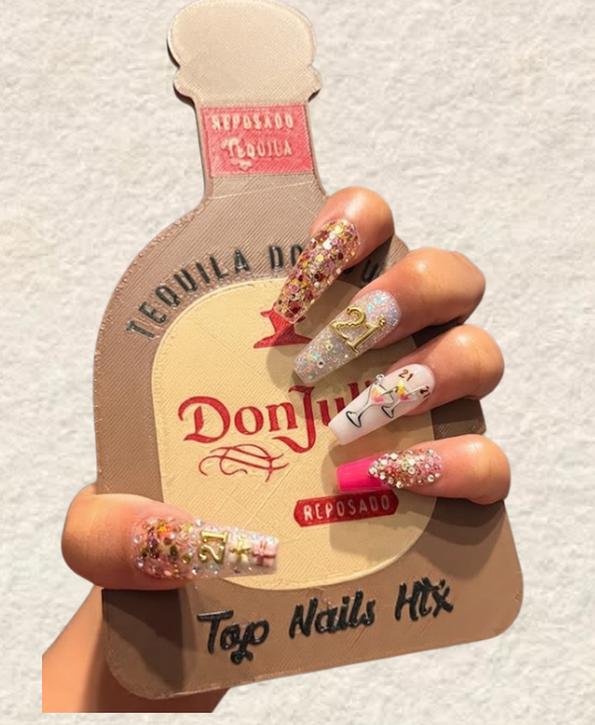 Tequila Bottle Nailfie