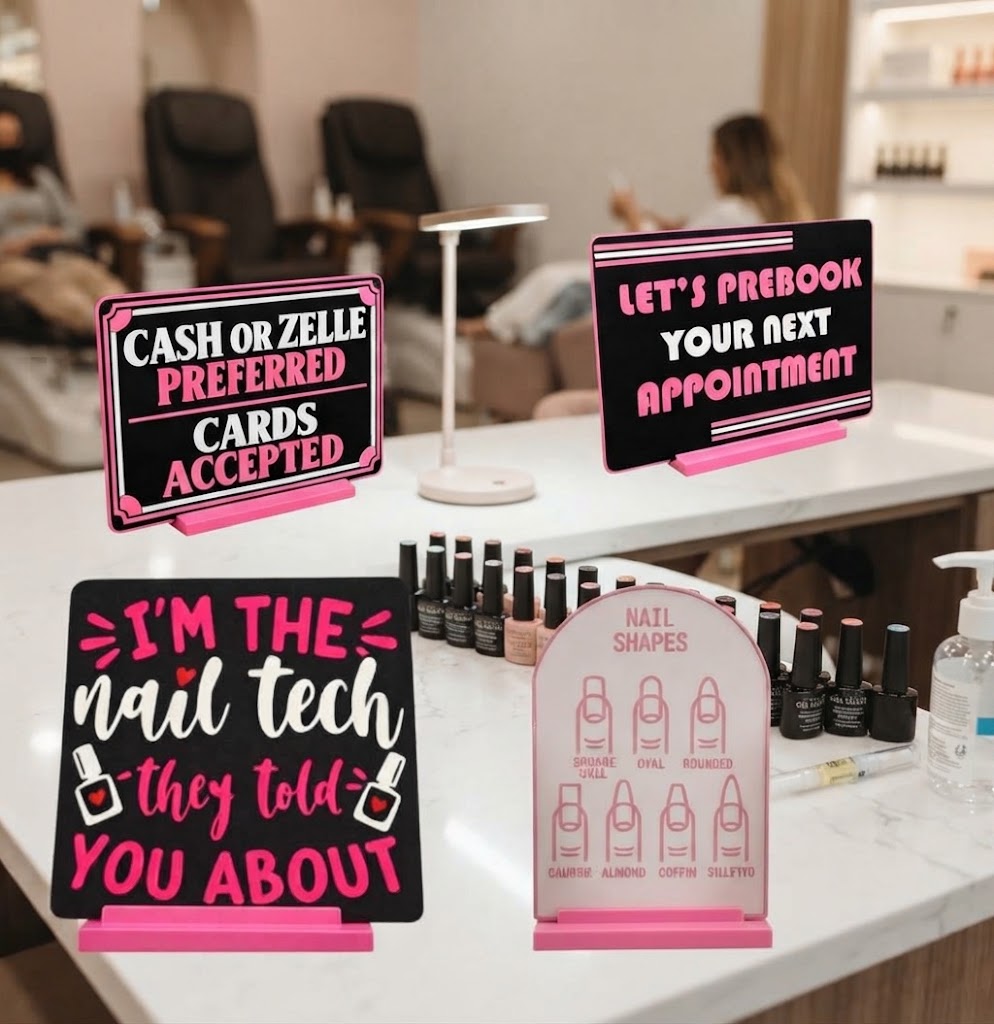 Nail Salon Signs
